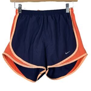 Nike Athletic Shorts Womens S Purple Orange Athleisure Running Activewear